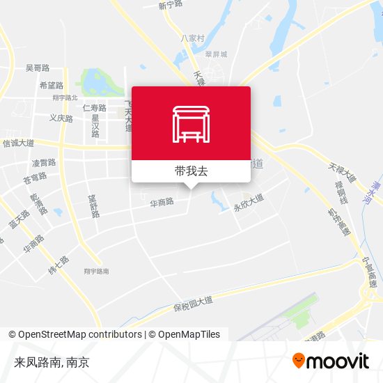 来凤路南地图