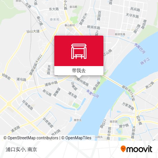 浦口实小地图