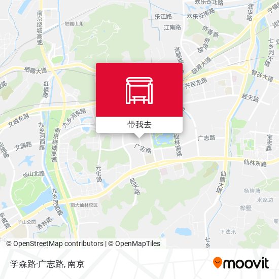 学森路·广志路地图