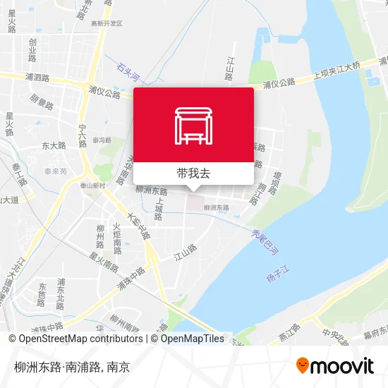 柳洲东路·南浦路地图