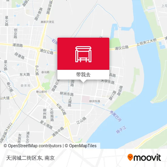天润城二街区东地图