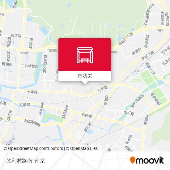 胜利村路南地图