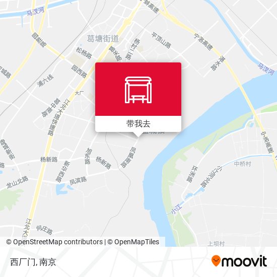 西厂门地图