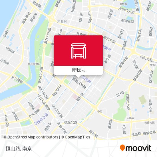 恒山路地图