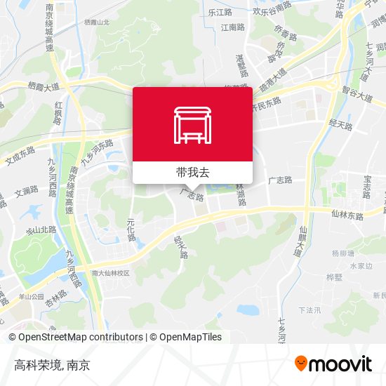 高科荣境地图
