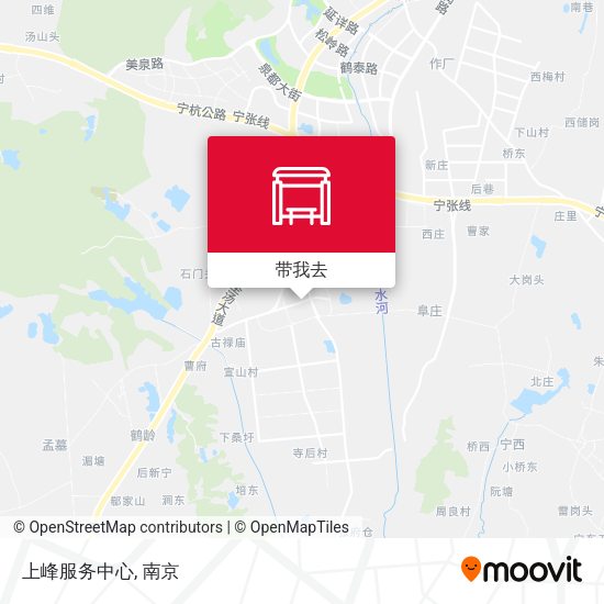 上峰服务中心地图