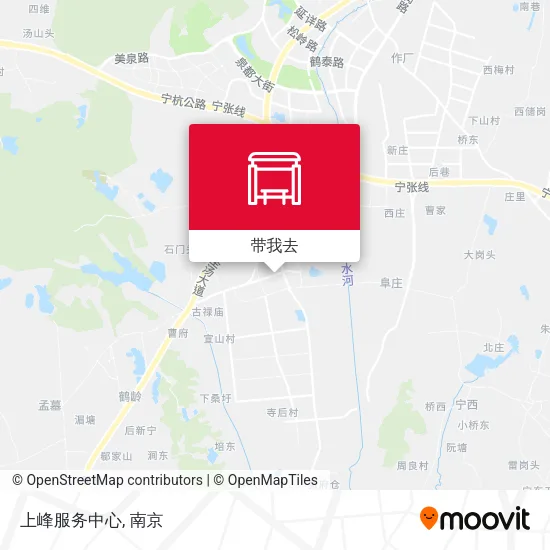 上峰服务中心地图