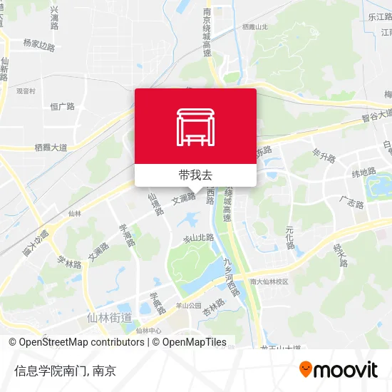 信息学院南门地图