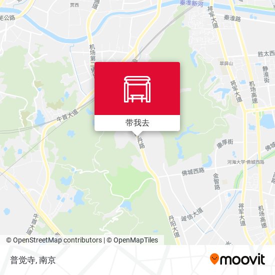 普觉寺地图