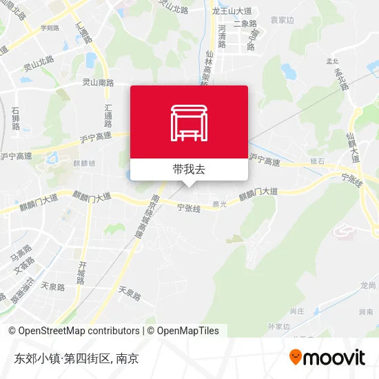 东郊小镇·第四街区地图