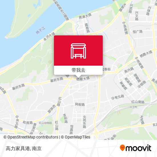 高力家具港地图