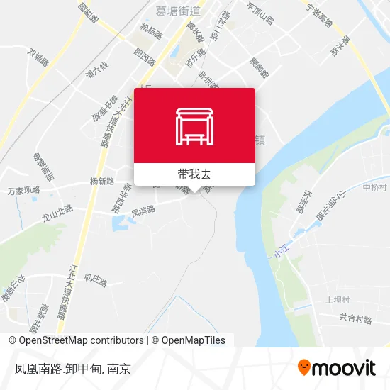 凤凰南路.卸甲甸地图