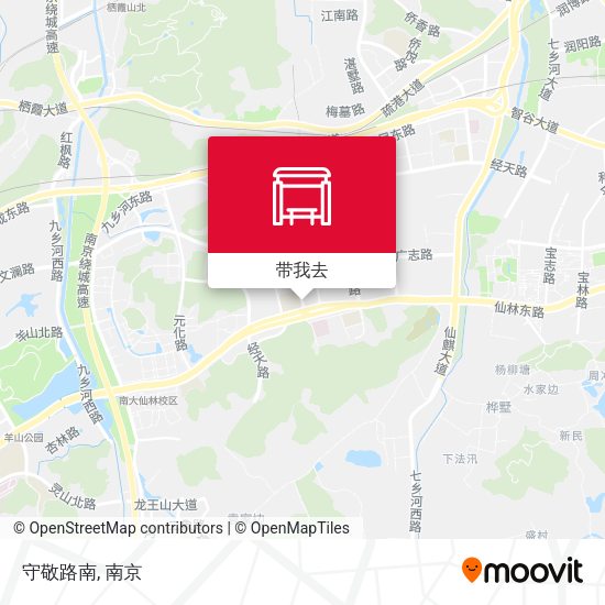 守敬路南地图