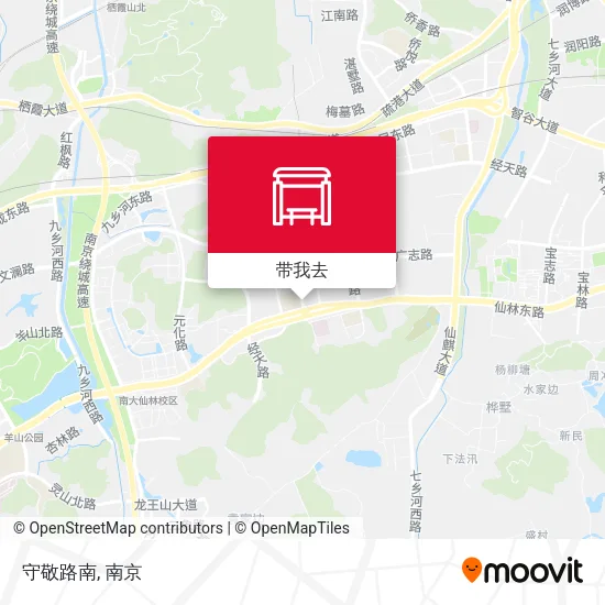 守敬路南地图