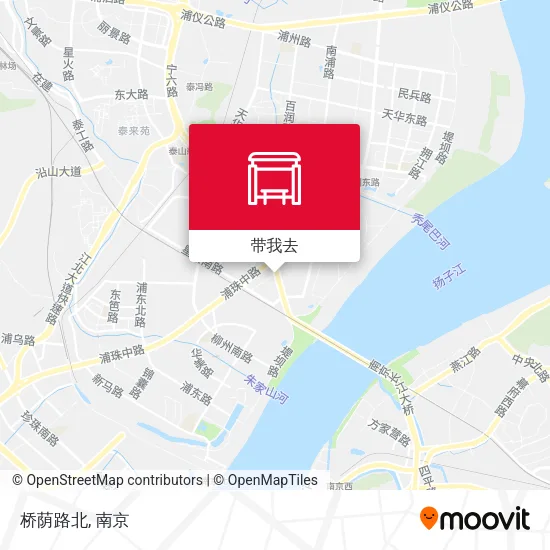 桥荫路北地图