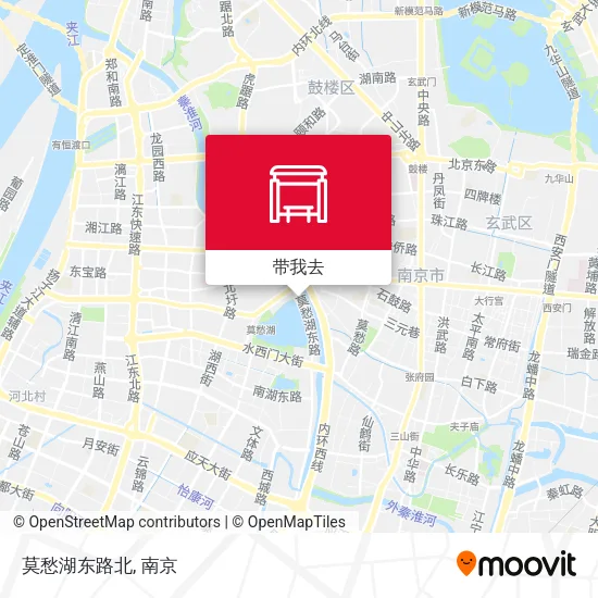 莫愁湖东路北地图