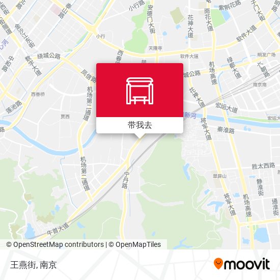 王燕街地图