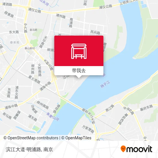 滨江大道·明浦路地图