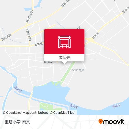 宝塔小学地图