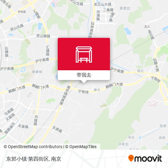东郊小镇·第四街区地图