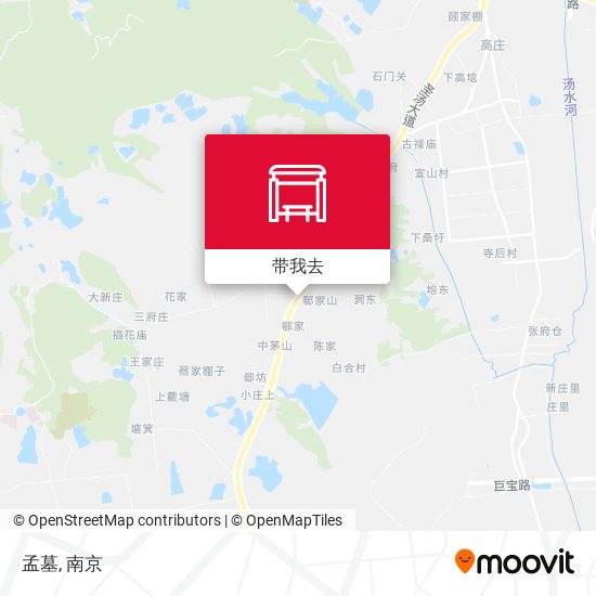 孟墓地图