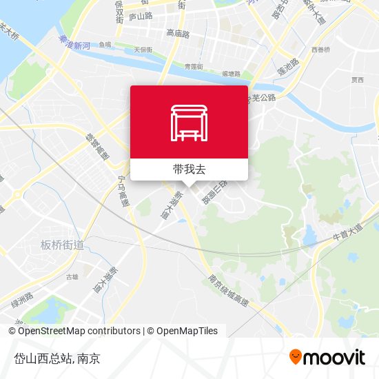 岱山西总站地图