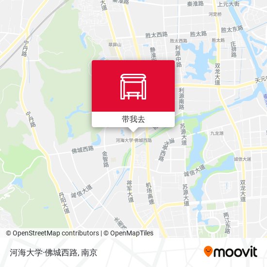 河海大学·佛城西路地图