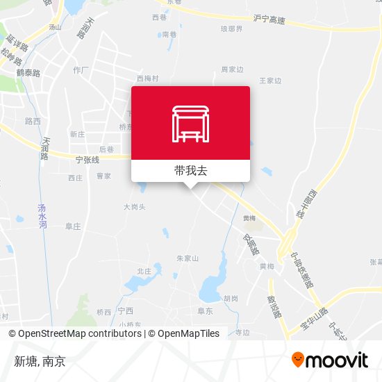 新塘地图
