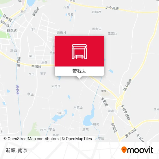 新塘地图