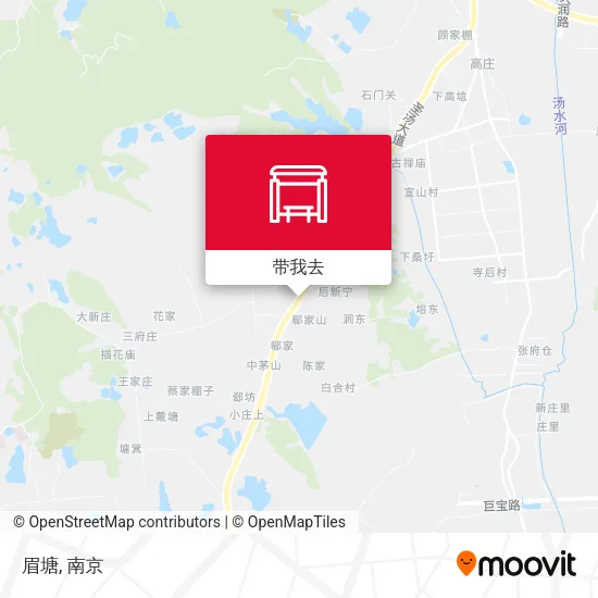 眉塘地图