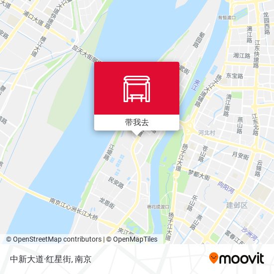 中新大道·红星街地图