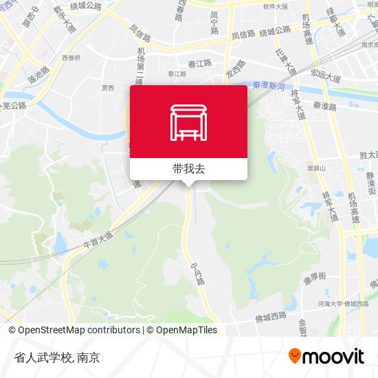 省人武学校地图