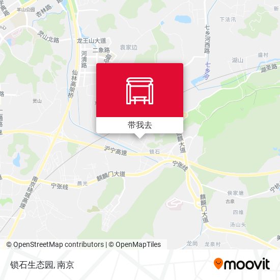 锁石生态园地图