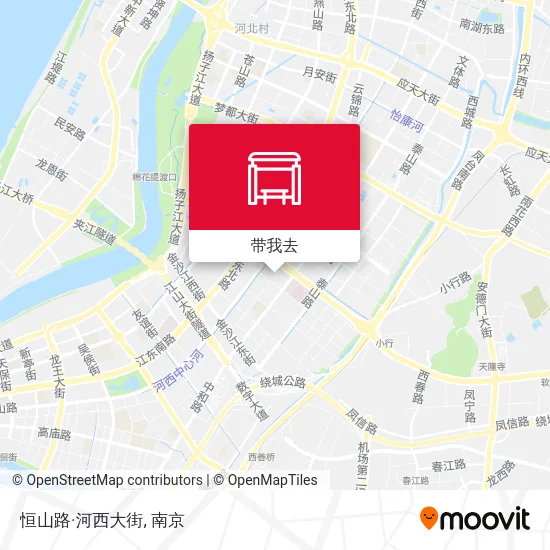 恒山路·河西大街地图