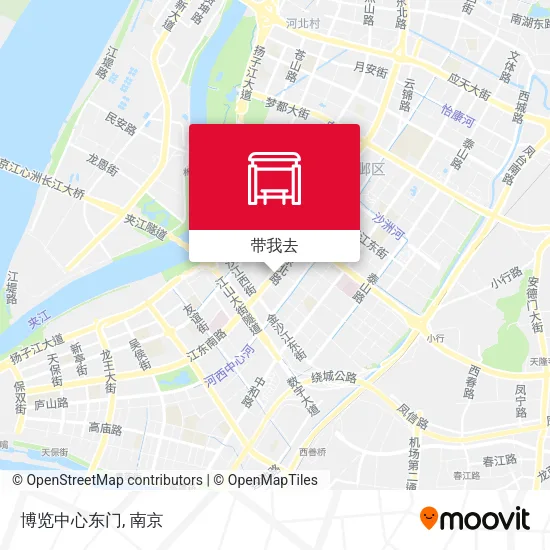 博览中心东门地图