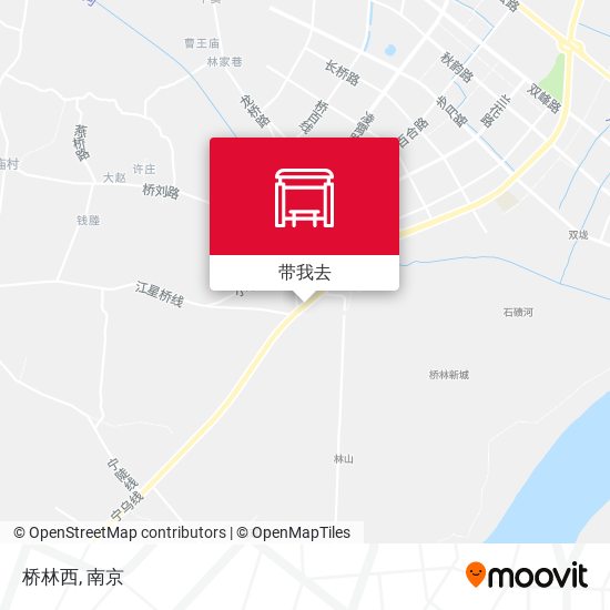 桥林西地图