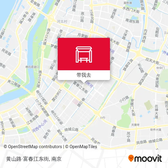黄山路·富春江东街地图