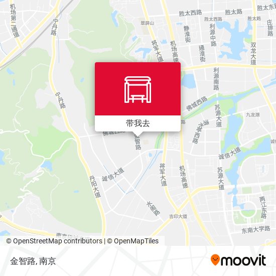 金智路地图