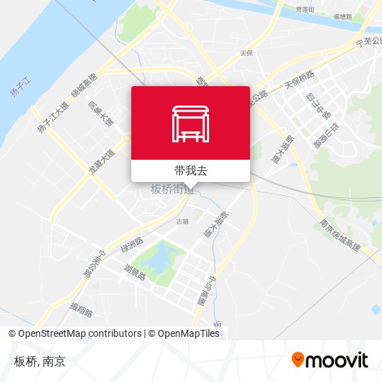 板桥地图