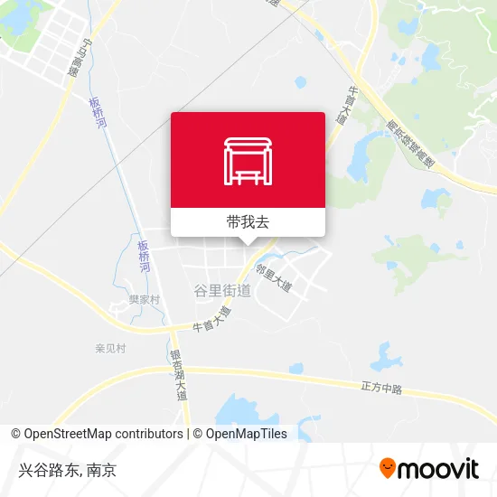 兴谷路东地图