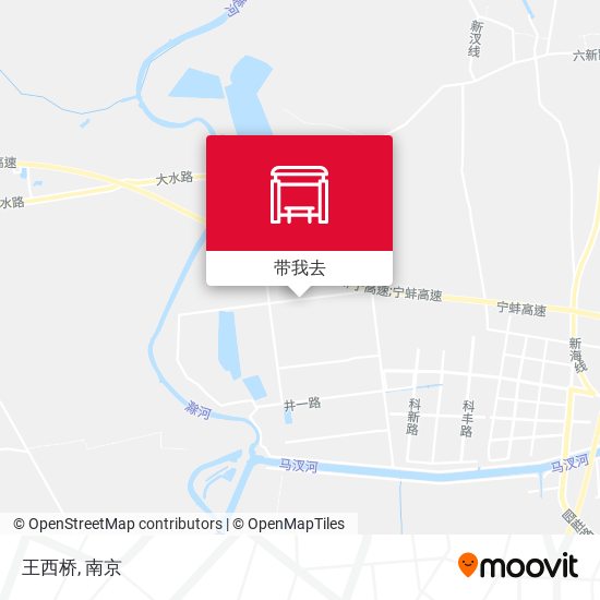 王西桥地图