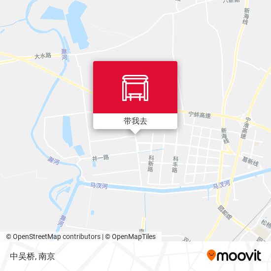 中吴桥地图
