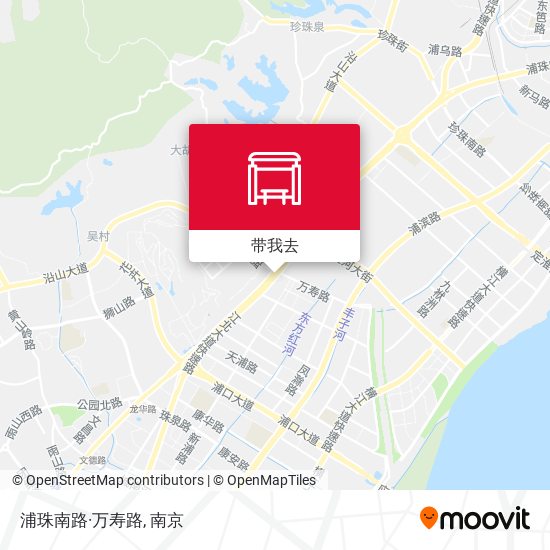 浦珠南路·万寿路地图