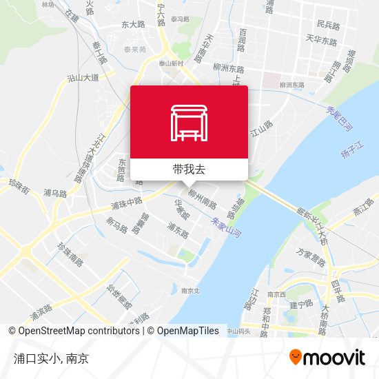 浦口实小地图