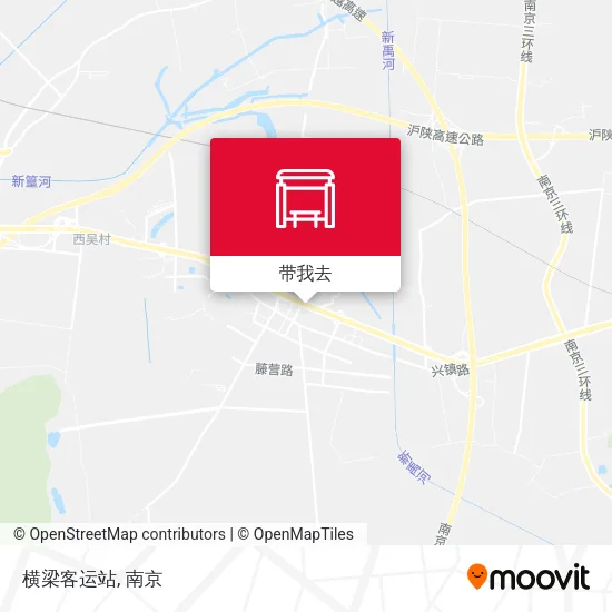 横梁客运站地图