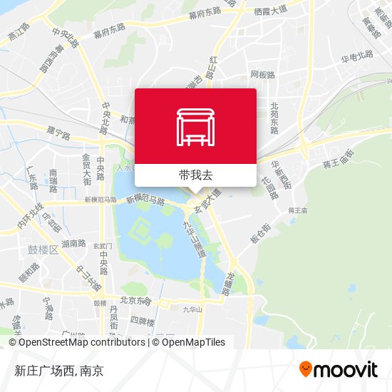 新庄广场西地图