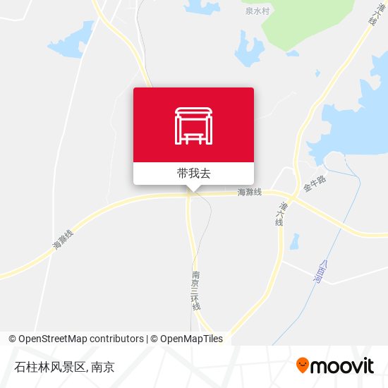 石柱林风景区地图