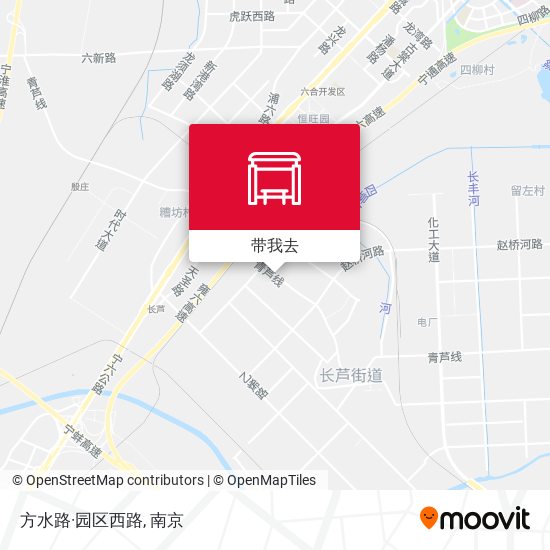 方水路·园区西路地图