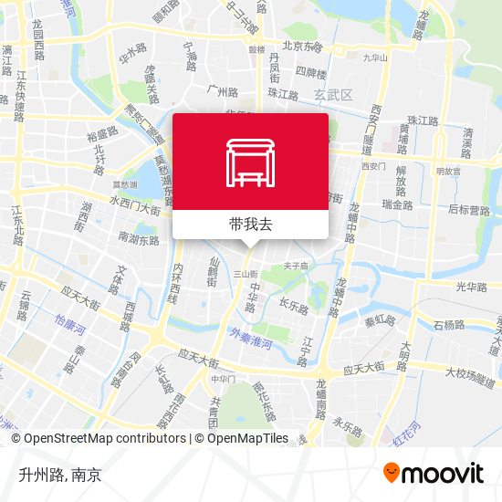 升州路地图