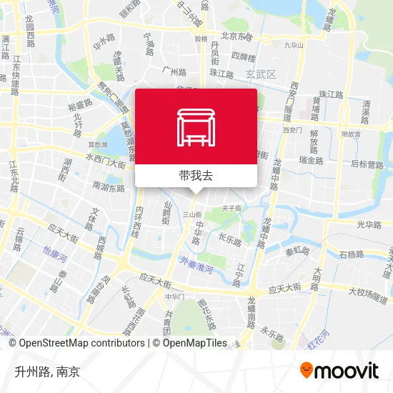升州路地图